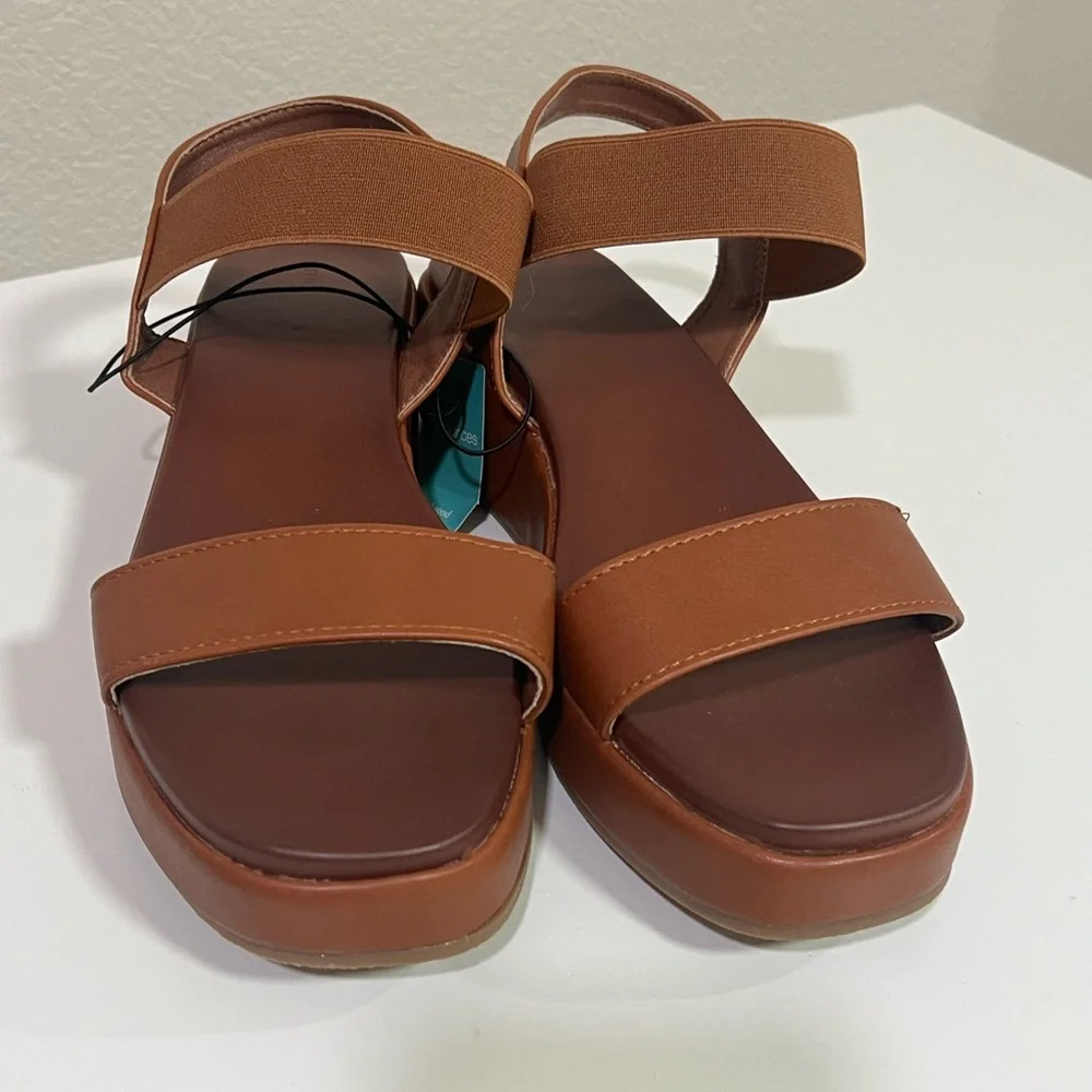 SuperCush Aubrey Wedge For Cognac